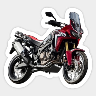 CRF1100L Africa Twin Adventure Bike Illustration Sticker